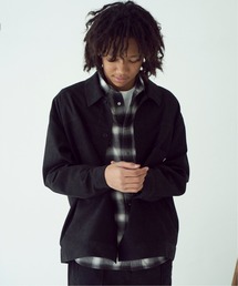 417 EDIFICE | ◆【BIG SHIRTS / ビックシャツ】 ビッグシルエット ワークジャケット(ブルゾン)