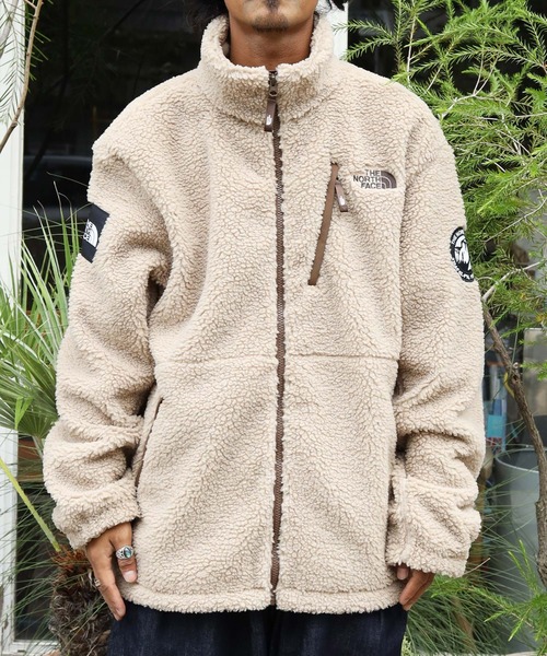 THE NORTH FACE(ザノースフェイス)の「THE NORTH FACE / ノースフェイス RIMO FLEECE JACKET ボア ジャケット / ブルゾン(その他アウター・メンズ・ベージュ/レオパード/ブラック/ホワイト/パープル/アイボリー/ブルー・LARGE/X-LARGE/XX-LARGE/MEDIUM/SMALL/X-SMALL)」の17枚目の写真