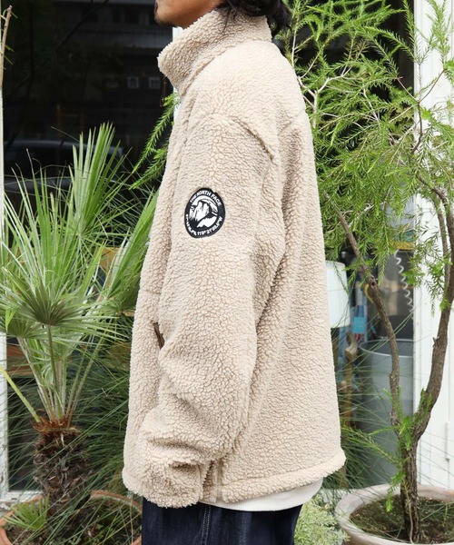 THE NORTH FACE(ザノースフェイス)の「THE NORTH FACE / ノースフェイス RIMO FLEECE JACKET ボア ジャケット / ブルゾン(その他アウター・メンズ・ベージュ/レオパード/ブラック/ホワイト/パープル/アイボリー/ブルー・LARGE/X-LARGE/XX-LARGE/MEDIUM/SMALL/X-SMALL)」の18枚目の写真