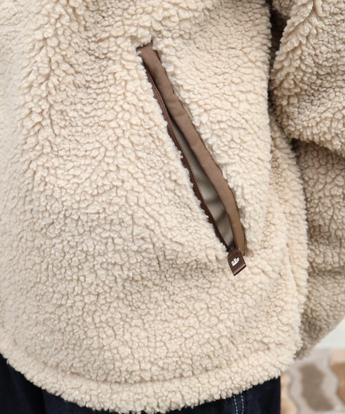 THE NORTH FACE(ザノースフェイス)の「THE NORTH FACE / ノースフェイス RIMO FLEECE JACKET ボア ジャケット / ブルゾン(その他アウター・メンズ・ベージュ/レオパード/ブラック/ホワイト/パープル/アイボリー/ブルー・LARGE/X-LARGE/XX-LARGE/MEDIUM/SMALL/X-SMALL)」の12枚目の写真