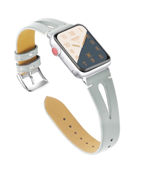 Urban Coral(アーバンコーラル)の「Apple Watch Band / アップルウォッチ バンド スリムカウレザー / Urban Coral(デジタル腕時計・レディース・ホワイト/ブラック/ブラウン/グレー/ライトピンク・40mm/44mm)」の1枚目の写真