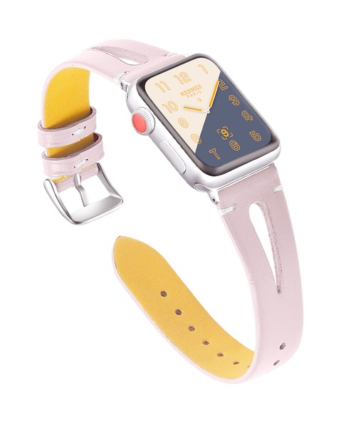 Urban Coral(アーバンコーラル)の「Apple Watch Band / アップルウォッチ バンド スリムカウレザー / Urban Coral(デジタル腕時計・レディース・ホワイト/ブラック/ブラウン/グレー/ライトピンク・40mm/44mm)」の5枚目の写真