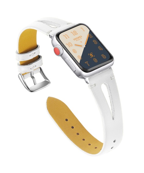 Urban Coral(アーバンコーラル)の「Apple Watch Band / アップルウォッチ バンド スリムカウレザー / Urban Coral(デジタル腕時計・レディース・ホワイト/ブラック/ブラウン/グレー/ライトピンク・40mm/44mm)」の7枚目の写真