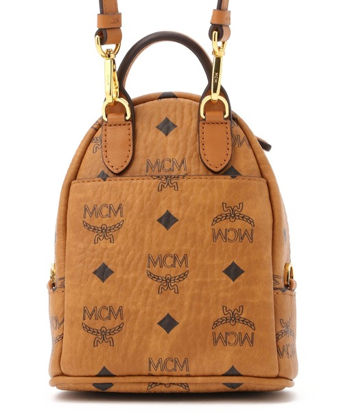 希少　正規品　MCM エムシーエム　ショルダーバッグ ハンドバッグ　ブラウン エムシーエム MCM ハンドバッグ ハンドポーチ ショルダーバッグ