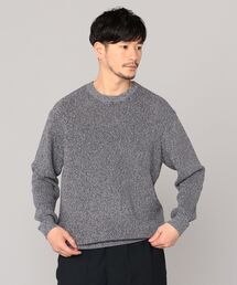 SHIPS | SHIPS:【洗える】ミックスヤーン 畔編み クルーネック プルオーバー(ニット/セーター)