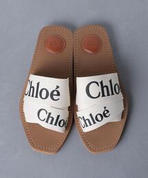 Chloe | ＜Chloe（クロエ）＞ WOODY CVS LOGO サンダル ■■■(サンダル)