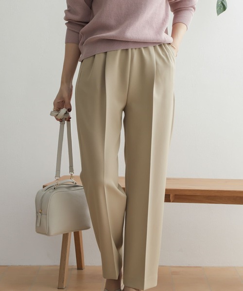 Urban Research カジュアルパンツ ベージュ レディース 40 L URBAN RESEARCH DOORS（アーバンリサーチドアーズ）の