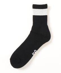 【JACKSON MATISSE/ジャクソンマティス】Glow Short Socks　無地ライン柄ソックス
