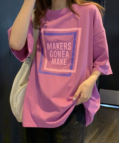 外国風プリント カジュアル半袖tシャツ Tシャツ カットソー Device ディバイス のファッション通販 Zozotown