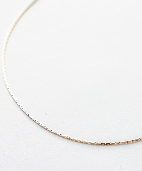 Omekashi（オメカシ）の「細スネークネックレス（ネックレス・レディース・シルバー/ゴールド・ONE SIZE）」の8枚目の写真