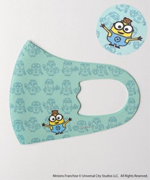 ikka（イッカ）の「【Mask.com】【こども用】総柄KIDSマスク／ミニオン（マスク・キッズ）」