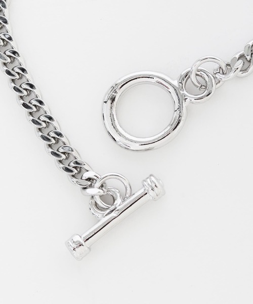 SENSE OF PLACE by URBAN RESEARCH（センスオブプレイスバイアーバンリサーチ）の「チェーンバングルA（バングル/リストバンド・メンズ・シルバー・ONE）」の2枚目の写真