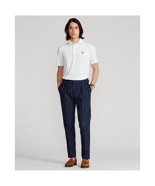 POLO RALPH LAUREN（ポロ ラルフ ローレン）の「クラシック フィット パフォーマンス Polo シャツ（ポロシャツ・メンズ・ホワイト・LARGE/MEDIUM/X-LARGE/SMALL/X-SMALL/XX-LARGE）」の4枚目の写真