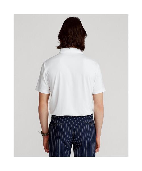 POLO RALPH LAUREN（ポロ ラルフ ローレン）の「クラシック フィット パフォーマンス Polo シャツ（ポロシャツ・メンズ・ホワイト・LARGE/MEDIUM/X-LARGE/SMALL/X-SMALL/XX-LARGE）」の3枚目の写真