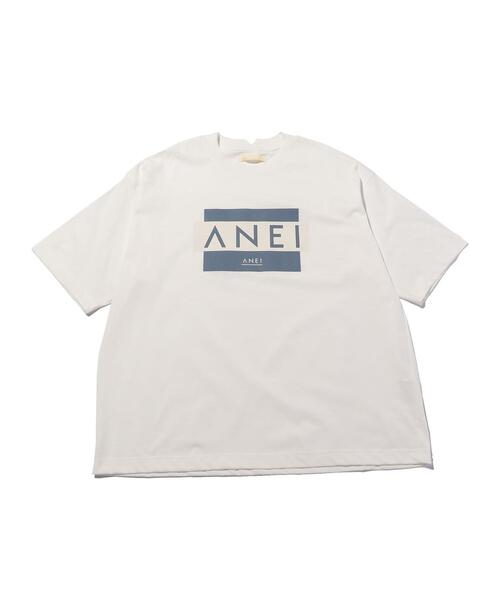 ANEI（アーネイ）の「＜ANEI＞ BOX LOGO LOOSE TEE/Tシャツ（Tシャツ 