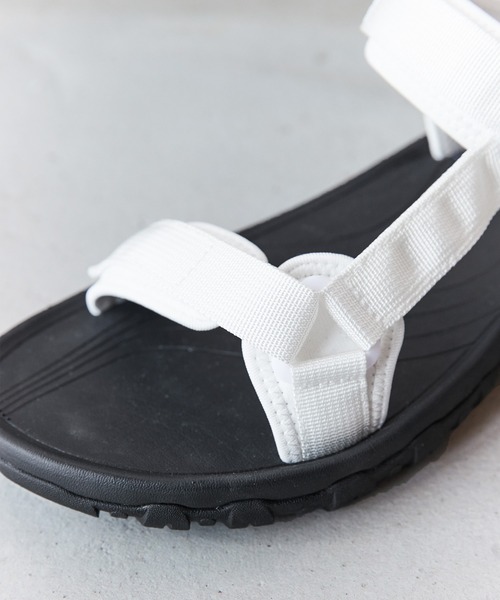 Kappa(カッパ)の「Kappa / カッパ 別注 ロゴ刻印 ストラップ ベルクロサンダル(サンダル・メンズ・ブラック/ホワイト/ベージュ/グレー・L/M/S)」の5枚目の写真