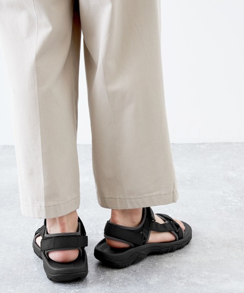 Kappa(カッパ)の「Kappa / カッパ 別注 ロゴ刻印 ストラップ ベルクロサンダル(サンダル・メンズ・ブラック/ホワイト/ベージュ/グレー・L/M/S)」の17枚目の写真