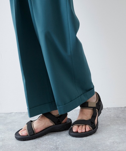 Kappa(カッパ)の「Kappa / カッパ 別注 ロゴ刻印 ストラップ ベルクロサンダル(サンダル・メンズ・ブラック/ホワイト/ベージュ/グレー・L/M/S)」の20枚目の写真