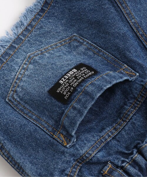 BREEZE(ブリーズ)の「フリンジショートパンツ ショート丈(その他パンツ・キッズ・ブラック/オフホワイト/ブルー/サックスブルー・140/150/90/100/110/120/130)」の19枚目の写真