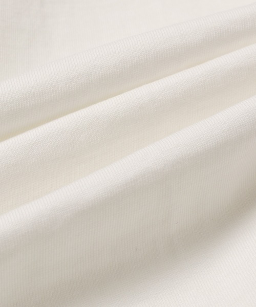 ADAM ET ROPE'（アダムエロペ）の「【WEB限定】フレアースリーブカットプルオーバー（Tシャツ/カットソー・レディース・ブラック/ホワイト/ベージュ/サックスブルー・FREE）」の6枚目の写真