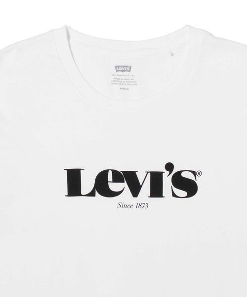 Levi's（リーバイス）の「THE PERFECT TEE NEW LOGO II WHITE+（Tシャツ/カットソー・レディース・マルチ・S/M/L/XS）」の5枚目の写真