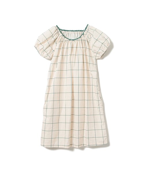 セール こども ビームス シャーリング ワンピース 21 100 140cm ワンピース こども ビームス コドモビームス のファッション通販 Zozotown