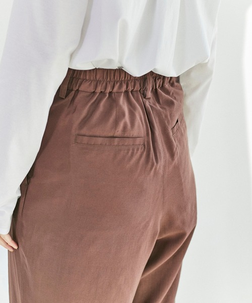 ReNorm（リノーム）の「タックワイドパンツ（その他パンツ・レディース・ブラック/ブラウン/オレンジ・S/M）」の10枚目の写真