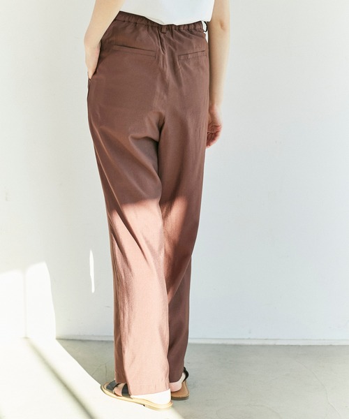 ReNorm（リノーム）の「タックワイドパンツ（その他パンツ・レディース・ブラック/ブラウン/オレンジ・S/M）」の13枚目の写真