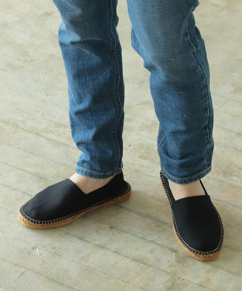 SALVI(サルヴィ)の「SALVI / Espadrilles(サンダル・メンズ・ブラック/ネイビー・40/41/42/43)」の3枚目の写真