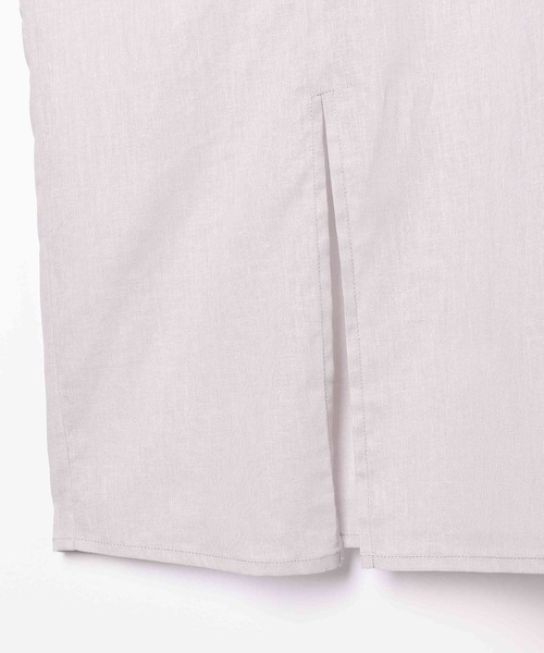 Heather（ヘザー）の「リネンモモンガＢＩＧシャツ  944776（シャツ/ブラウス・レディース・パープル/グレー/イエロー/アイボリー・FREE）」の7枚目の写真