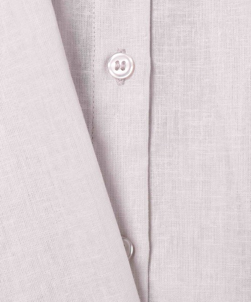 Heather（ヘザー）の「リネンモモンガＢＩＧシャツ  944776（シャツ/ブラウス・レディース・パープル/グレー/イエロー/アイボリー・FREE）」の13枚目の写真