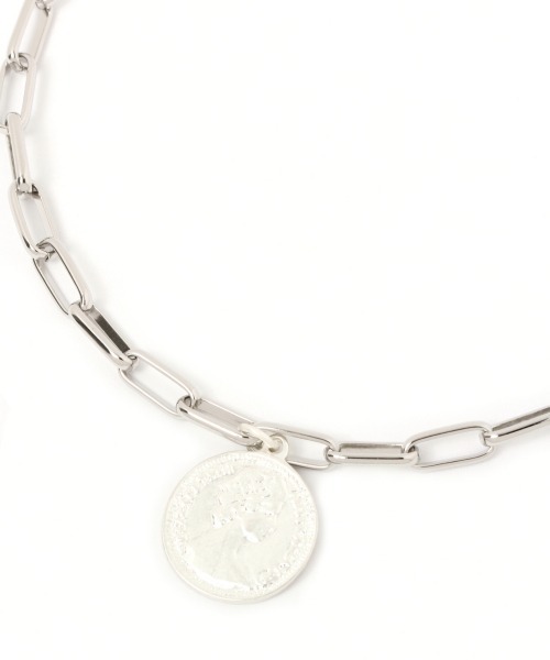 LOWRYS FARM(ローリーズファーム)の「コインネックレス 946649(ネックレス・レディース・ゴールド/シルバー系その他/ゴールド系その他/シルバー/キャメル/ブラウン/グレー系その他/ベージュ・FREE)」の11枚目の写真