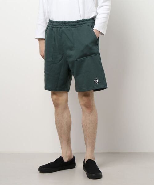 PIPING HOT FUTURE(パイピングホットフューチャー)の「TAPED SWEAT SHORT(スウェットパンツ・メンズ・グリーン・XL/S/M/L)」の11枚目の写真