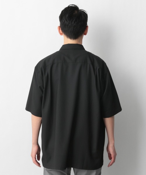 GLOBAL WORK（グローバルワーク）の「URBAN RELAXシャツ半袖(アーバンリラックスシャツ)/930705（シャツ/ブラウス・メンズ・ブラック/ネイビー/グレー系その他/ベージュ系その他・SMALL/MEDIUM/LARGE）」の18枚目の写真
