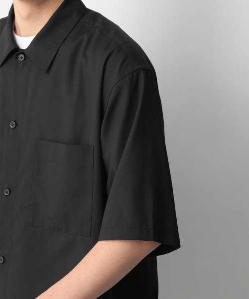 GLOBAL WORK（グローバルワーク）の「URBAN RELAXシャツ半袖(アーバンリラックスシャツ)/930705（シャツ/ブラウス・メンズ・ブラック/ネイビー/グレー系その他/ベージュ系その他・SMALL/MEDIUM/LARGE）」の20枚目の写真