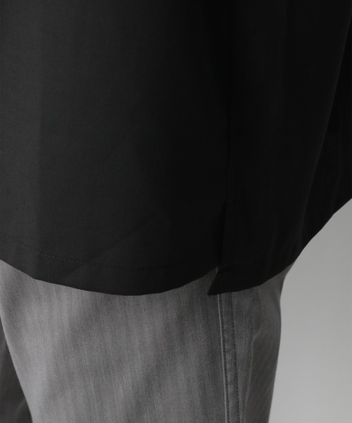 GLOBAL WORK（グローバルワーク）の「URBAN RELAXシャツ半袖(アーバンリラックスシャツ)/930705（シャツ/ブラウス・メンズ・ブラック/ネイビー/グレー系その他/ベージュ系その他・SMALL/MEDIUM/LARGE）」の21枚目の写真