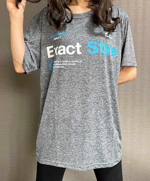 GGD（ジージーディー）の「プリントTシャツ（Tシャツ/カットソー・レディース・ホワイト系3/グリーン系1/ブラック系/ホワイト系4/グレー系1/グレー系3/ブラック系2/ピンク系2/ブラック系3/ホワイト系1/ネイビー系4/ネイビー系1/グレー系4/ブラック系1/ホワイト系2/ブルー系1/ブルー系/グレー系2/レッド系2/グリーン系2/ネイビー系2/レッド系1/ピンク系1/ネイビー系3・L/M/LL）」の11枚目の写真