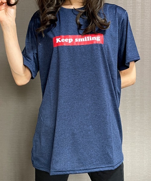 GGD（ジージーディー）の「プリントTシャツ（Tシャツ/カットソー・レディース・ホワイト系3/グリーン系1/ブラック系/ホワイト系4/グレー系1/グレー系3/ブラック系2/ピンク系2/ブラック系3/ホワイト系1/ネイビー系4/ネイビー系1/グレー系4/ブラック系1/ホワイト系2/ブルー系1/ブルー系/グレー系2/レッド系2/グリーン系2/ネイビー系2/レッド系1/ピンク系1/ネイビー系3・L/M/LL）」の16枚目の写真