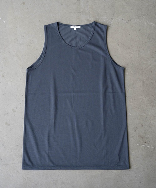 GLOBAL WORK（グローバルワーク）の「カサネギメッシュタンクトップ/944714（タンクトップ・メンズ・ホワイト/チャコールグレー/ベージュ系その他3・SMALL/MEDIUM/LARGE/X-LARGE）」の2枚目の写真
