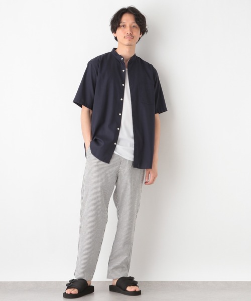 GLOBAL WORK（グローバルワーク）の「カサネギメッシュタンクトップ/944714（タンクトップ・メンズ・ホワイト/チャコールグレー/ベージュ系その他3・SMALL/MEDIUM/LARGE/X-LARGE）」の7枚目の写真