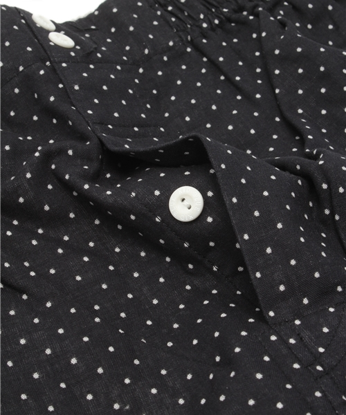 KID BLUE（キッドブルー）の「キッドブルー -14Wガーゼ水玉 -トランクス -MI48141TR1 -kidblue（トランクス・メンズ・サックスブルー/ブラック・L size/M size）」の5枚目の写真