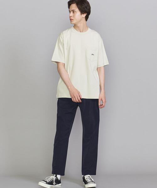 BEAUTY&YOUTH UNITED ARROWS（ビューティーアンドユースユナイテッドアローズ）の「BY PE タイプライター リラックス イージーパンツ（その他パンツ・メンズ・ネイビー/ベージュ/ブラック・SMALL/MEDIUM/LARGE/X-LARGE）」の8枚目の写真