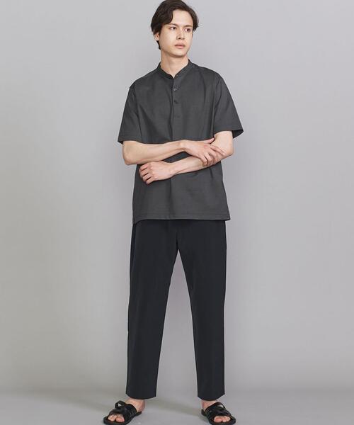 BEAUTY&YOUTH UNITED ARROWS（ビューティーアンドユースユナイテッドアローズ）の「BY PE タイプライター リラックス イージーパンツ（その他パンツ・メンズ・ネイビー/ベージュ/ブラック・SMALL/MEDIUM/LARGE/X-LARGE）」の11枚目の写真