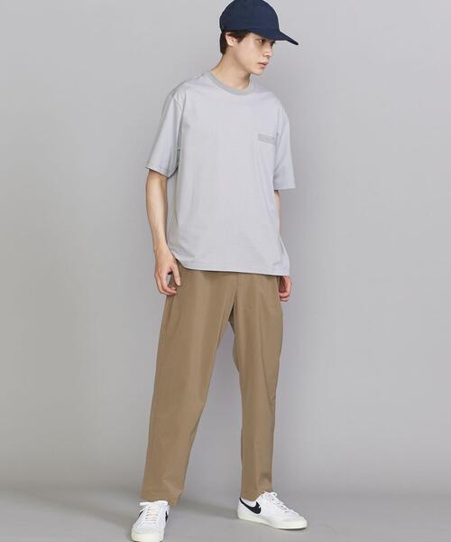 BEAUTY&YOUTH UNITED ARROWS（ビューティーアンドユースユナイテッドアローズ）の「BY PE タイプライター リラックス イージーパンツ（その他パンツ・メンズ・ネイビー/ベージュ/ブラック・SMALL/MEDIUM/LARGE/X-LARGE）」の13枚目の写真