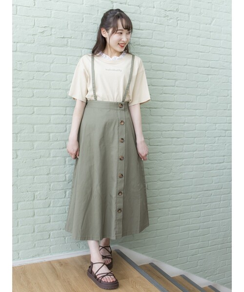 Cutie Blonde（キューティーブロンド）の「◆【S-L】襟レースTシャツ（Tシャツ/カットソー・レディース・チャコールグレー/ライトブルー/ベージュ/ワインレッド・01/02/03）」の6枚目の写真