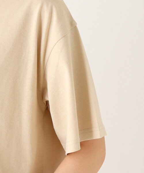 Cutie Blonde（キューティーブロンド）の「◆【S-L】襟レースTシャツ（Tシャツ/カットソー・レディース・チャコールグレー/ライトブルー/ベージュ/ワインレッド・01/02/03）」の10枚目の写真