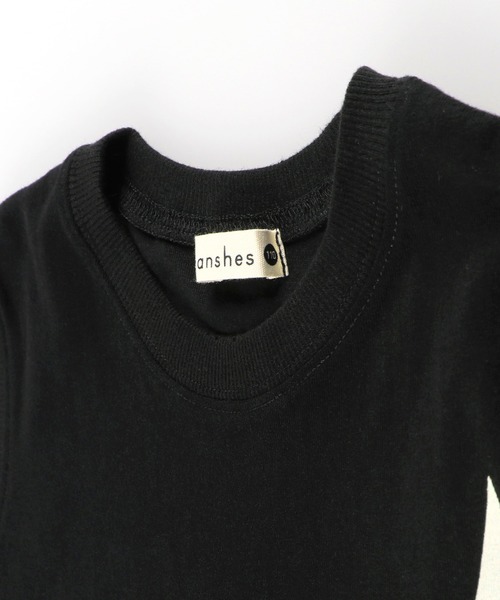 BRANSHES(ブランシェス)の「星グラフィックタンクトップ(タンクトップ・キッズ・ブラック/オフホワイト・140cm/150cm/100cm/110cm/120cm/130cm/90cm)」の5枚目の写真