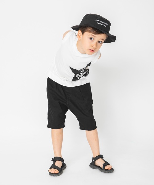 BRANSHES(ブランシェス)の「星グラフィックタンクトップ(タンクトップ・キッズ・ブラック/オフホワイト・140cm/150cm/100cm/110cm/120cm/130cm/90cm)」の20枚目の写真