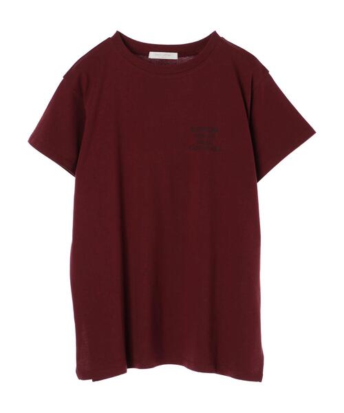 Green Parks(グリーンパークス)の「COZYフォトPtTシャツ*(Tシャツ/カットソー・レディース・ブラウン/カーキ/オフホワイト/ブラック・FREE)」の16枚目の写真