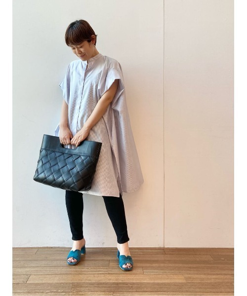 BEARDSLEY（ビアズリー）の「《FALORNI》レザーバッグ（トートバッグ・レディース・ブラック・FREE）」の4枚目の写真